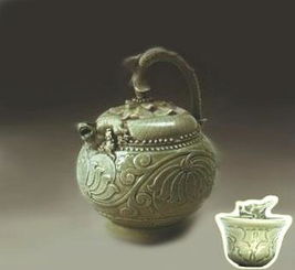 耀州瓷六件套 典雅天青，禮承千年
